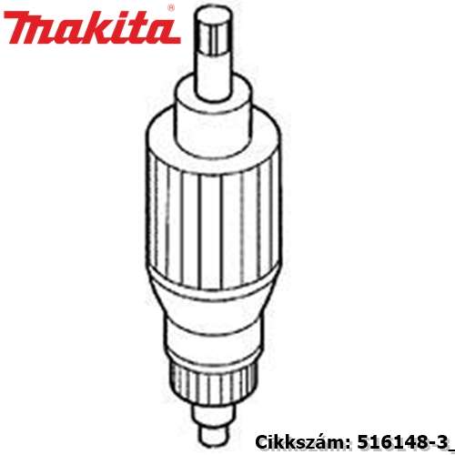 Forgórész 220V JR3020 MAKITA alkatrész (MK-516168-7) Forgórész 220V JR3020 MAKITA alkatrész (MK-516168-7)