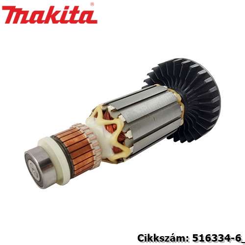 Forgórész 230-240V 9015B/9016B MAKITA alkatrész (MK-516334-6) Forgórész 230-240V 9015B/9016B MAKITA alkatrész (MK-516334-6)