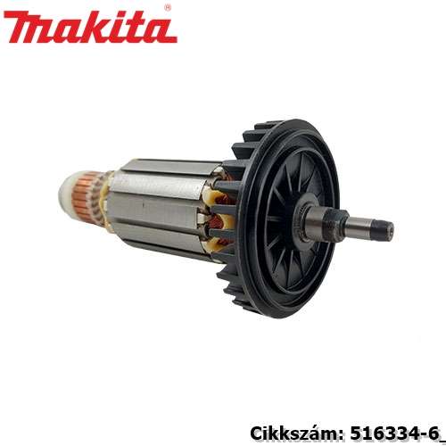Forgórész 230-240V 9015B/9016B MAKITA alkatrész (MK-516334-6) Forgórész 230-240V 9015B/9016B MAKITA alkatrész (MK-516334-6)