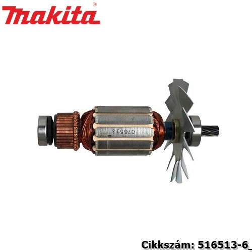 Forgórész 220V 5900BR, új MAKITA alkatrész (MK-516513-6) Forgórész 220V 5900BR, új MAKITA alkatrész (MK-516513-6)