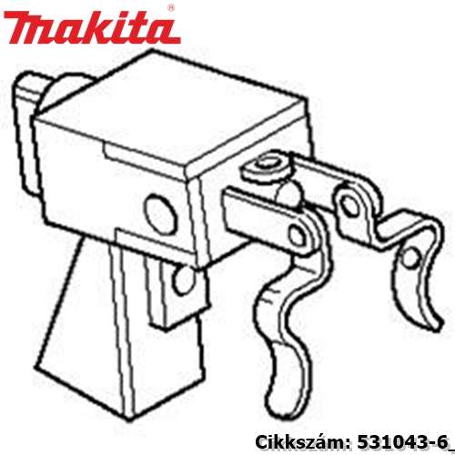 Kapcsoló TG60A 6010/12/15DW/HD MAKITA alkatrész (MK-531043-6) Kapcsoló TG60A 6010/12/15DW/HD MAKITA alkatrész (MK-531043-6)