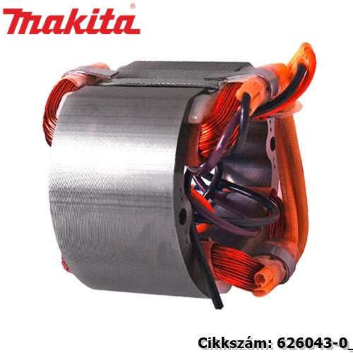 Állórész 220V HM1303 MAKITA alkatrész (MK-626043-0) Állórész 220V HM1303 MAKITA alkatrész (MK-626043-0)