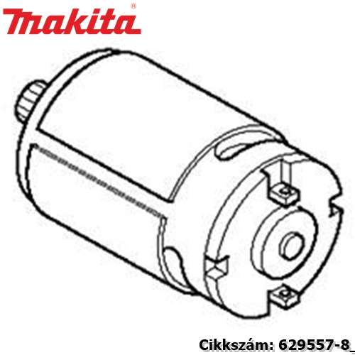 Egyenáramú motor 7,2V 6073DW MAKITA alkatrész (MK-629557-8) Egyenáramú motor 7,2V 6073DW MAKITA alkatrész (MK-629557-8)