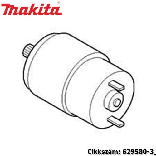 Egyenáramú motor 9,6V 6791DW MAKITA alkatrész (MK-629580-3) Egyenáramú motor 9,6V 6791DW MAKITA alkatrész (MK-629580-3)
