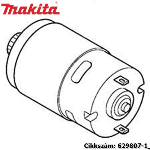 Motor 18V MT065 MAKITA alkatrész (MK-629807-1) Motor 18V MT065 MAKITA alkatrész (MK-629807-1)