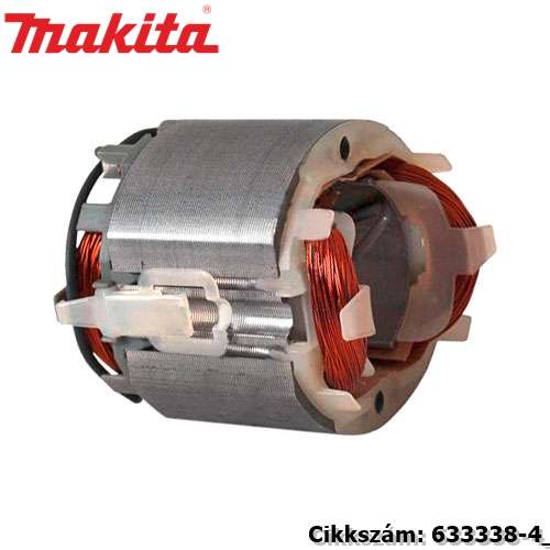 Állórész 220/240V 6408 MAKITA alkatrész (MK-633338-4) Állórész 220/240V 6408 MAKITA alkatrész (MK-633338-4)