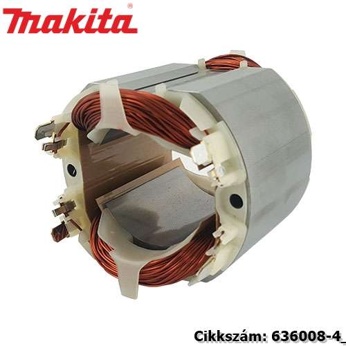 Állórész 220V 2414B/2414NB MAKITA alkatrész (MK-636008-4) Állórész 220V 2414B/2414NB MAKITA alkatrész (MK-636008-4)