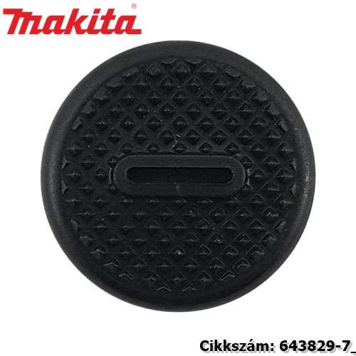 Szénkefetartó sapka Makita alkatrész (MK-643829-7) Szénkefetartó sapka Makita alkatrész (MK-643829-7)