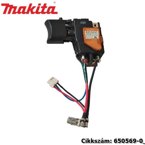 Kapcsoló /BDF450SFE MAKITA alkatrész (MK-650569-0) Kapcsoló /BDF450SFE MAKITA alkatrész (MK-650569-0)