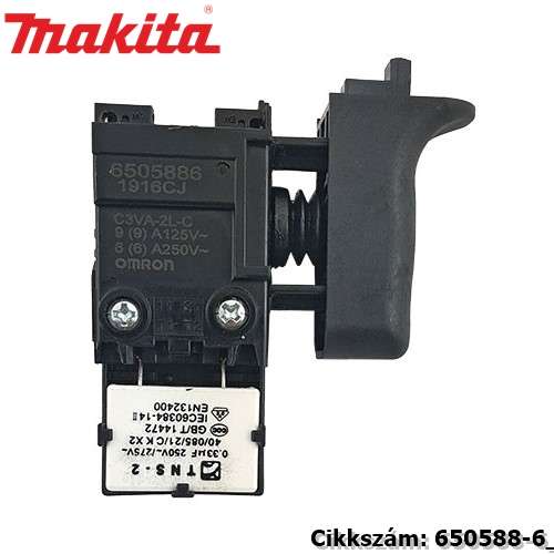 Kapcsoló /HR2460 MAKITA alkatrész (MK-650588-6) Kapcsoló /HR2460 MAKITA alkatrész (MK-650588-6)