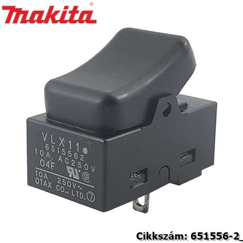 Kapcsoló VLX11 6904VH/6830 MAKITA alkatrész (MK-651556-2) Kapcsoló VLX11 6904VH/6830 MAKITA alkatrész (MK-651556-2)
