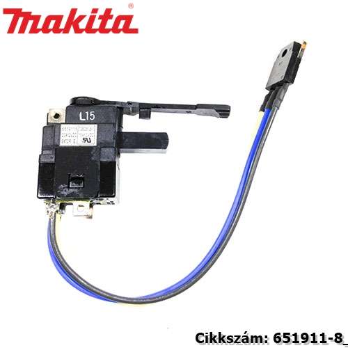 Kapcsoló TG503TFLB-1 MAKITA alkatrész (MK-651911-8) Kapcsoló TG503TFLB-1 MAKITA alkatrész (MK-651911-8)