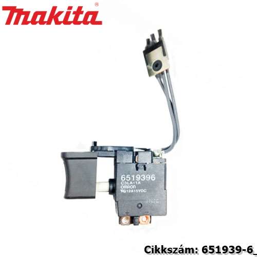 Kapcsoló C3LA-1A MAKITA alkatrész (MK-651939-6) Kapcsoló C3LA-1A MAKITA alkatrész (MK-651939-6)