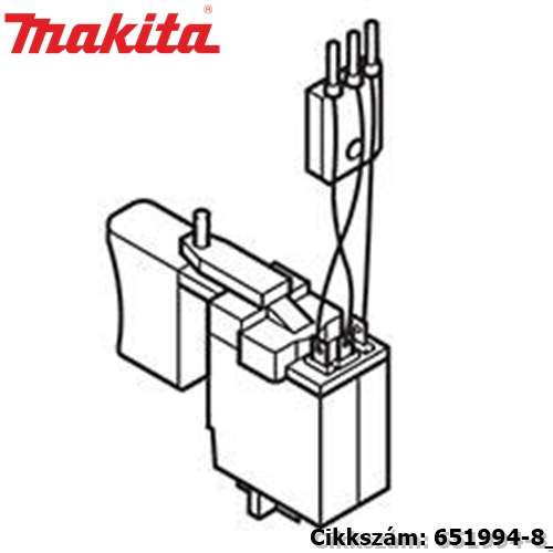 Kapcsoló MAKITA alkatrész (MK-651994-8) Kapcsoló MAKITA alkatrész (MK-651994-8)