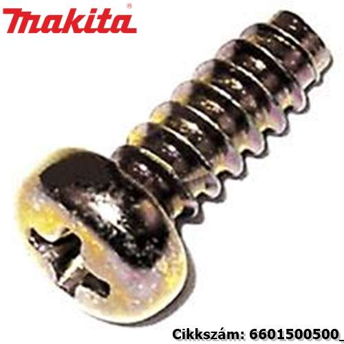 Önmetsző csavar RBL25 MAKITA alkatrész (MK-6601500500) Önmetsző csavar RBL25 MAKITA alkatrész (MK-6601500500)