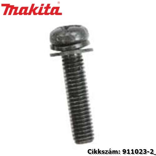 Trapézfejű csavar M3x14 911023 MAKITA alkatrész (MK-911023-2) Trapézfejű csavar M3x14 911023 MAKITA alkatrész (MK-911023-2)