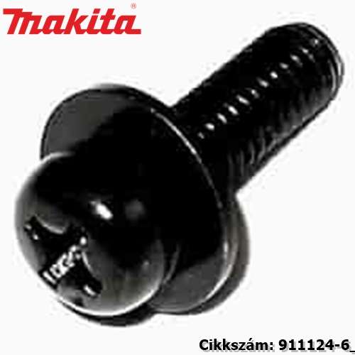 Trapézfejű csavar M4x14 6822 MAKITA alkatrész (MK-911124-6) Trapézfejű csavar M4x14 6822 MAKITA alkatrész (MK-911124-6)