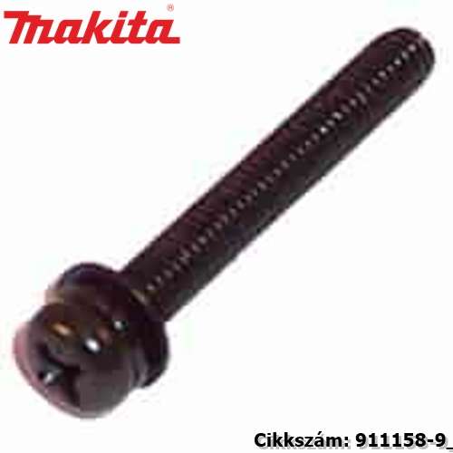 Trapézfejű csavar M4x30 911158 MAKITA alkatrész (MK-911158-9) Trapézfejű csavar M4x30 911158 MAKITA alkatrész (MK-911158-9)