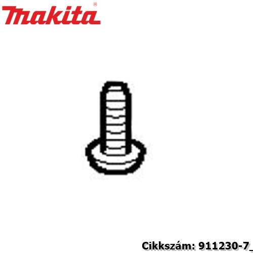 Csavar M5x18 9069 MAKITA alkatrész (MK-911230-7) Csavar M5x18 9069 MAKITA alkatrész (MK-911230-7)