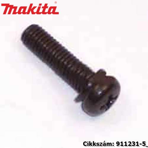 Trapézfejű csavar M5x20 911231 MAKITA alkatrész (MK-911231-5) Trapézfejű csavar M5x20 911231 MAKITA alkatrész (MK-911231-5)