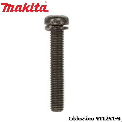 Trapézfejű csavar M5x30 911251 MAKITA alkatrész (MK-911251-9) Trapézfejű csavar M5x30 911251 MAKITA alkatrész (MK-911251-9)