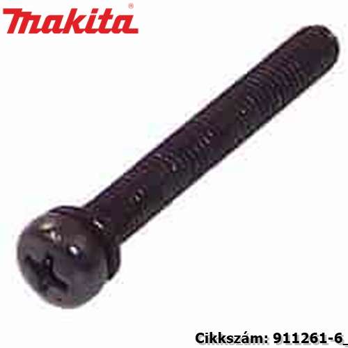 Trapézfejű csavar M5x40 911261 MAKITA alkatrész (MK-911261-6) Trapézfejű csavar M5x40 911261 MAKITA alkatrész (MK-911261-6)
