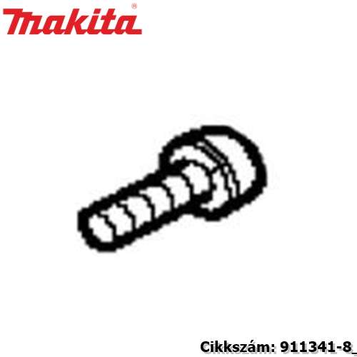 Trapézfejű csavar M6x25 911341 MAKITA alkatrész (MK-911341-8) Trapézfejű csavar M6x25 911341 MAKITA alkatrész (MK-911341-8)