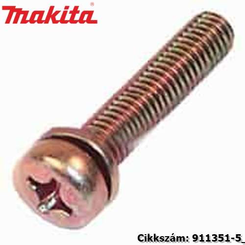 Trapézfejű csavar M6x30 911351 MAKITA alkatrész (MK-911351-5) Trapézfejű csavar M6x30 911351 MAKITA alkatrész (MK-911351-5)