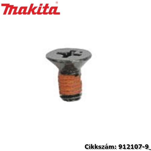 Süllyesztett fejű csavar M4x8 MAKITA alkatrész (MK-912107-9) Süllyesztett fejű csavar M4x8 MAKITA alkatrész (MK-912107-9)