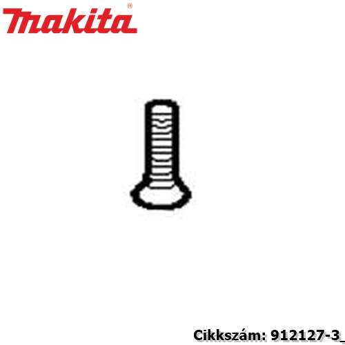 Süllyesztett fejű csavar M4x16 MAKITA alkatrész (MK-912127-3) Süllyesztett fejű csavar M4x16 MAKITA alkatrész (MK-912127-3)