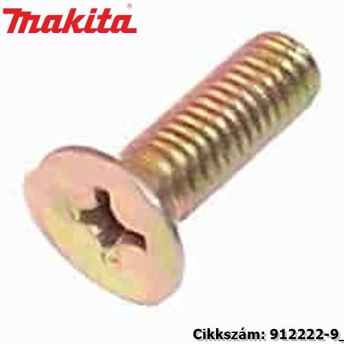 Süllyesztett fejű csavar M5x16 MAKITA alkatrész (MK-912222-9) Süllyesztett fejű csavar M5x16 MAKITA alkatrész (MK-912222-9)