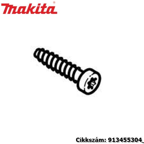 TORX hengeresfejű csavar M5,5x MAKITA alkatrész (MK-913455304) TORX hengeresfejű csavar M5,5x MAKITA alkatrész (MK-913455304)
