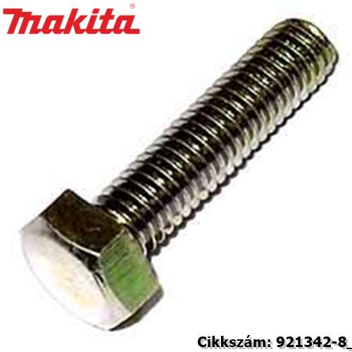 Hatlapfejű csavar M6x25 MAKITA alkatrész (MK-921342-8) Hatlapfejű csavar M6x25 MAKITA alkatrész (MK-921342-8)