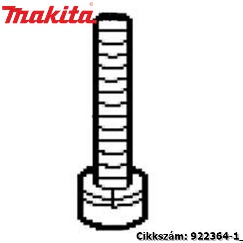 Imbuszcsavar M6x40 MAKITA alkatrész (MK-922364-1) Imbuszcsavar M6x40 MAKITA alkatrész (MK-922364-1)