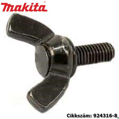 Szárnyas csavar M6x15 924316- MAKITA alkatrész (MK-924316-8) Szárnyas csavar M6x15 924316- MAKITA alkatrész (MK-924316-8)