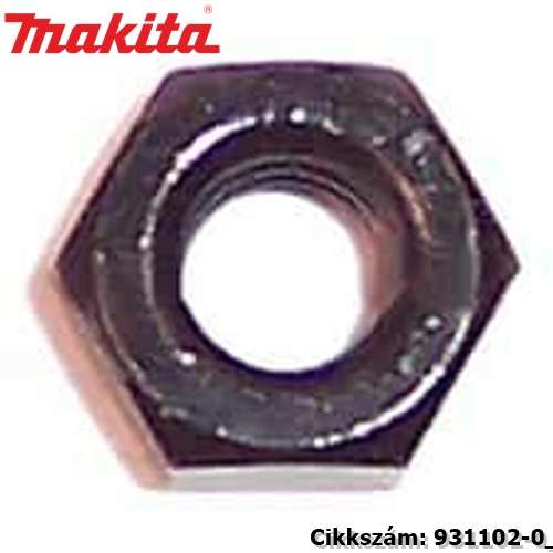 Hatlapú anya M4 MAKITA alkatrész (MK-931102-0) Hatlapú anya M4 MAKITA alkatrész (MK-931102-0)