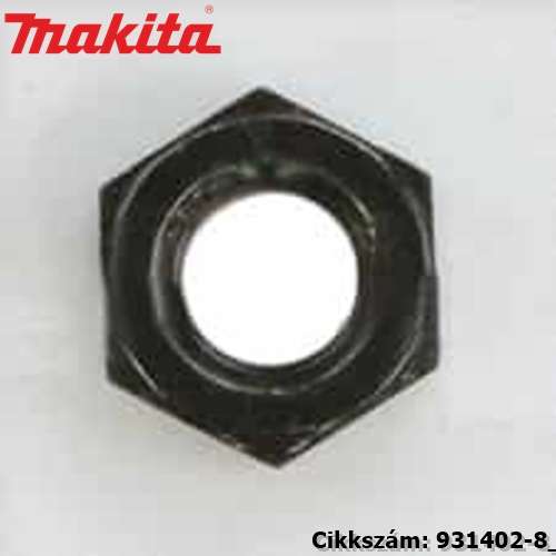 Hatlapú anya M8 MAKITA alkatrész (MK-931402-8) Hatlapú anya M8 MAKITA alkatrész (MK-931402-8)