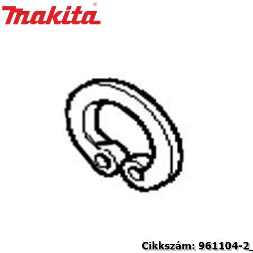 Seeger-gyűrű S-24 MAKITA alkatrész (MK-961104-2) Seeger-gyűrű S-24 MAKITA alkatrész (MK-961104-2)
