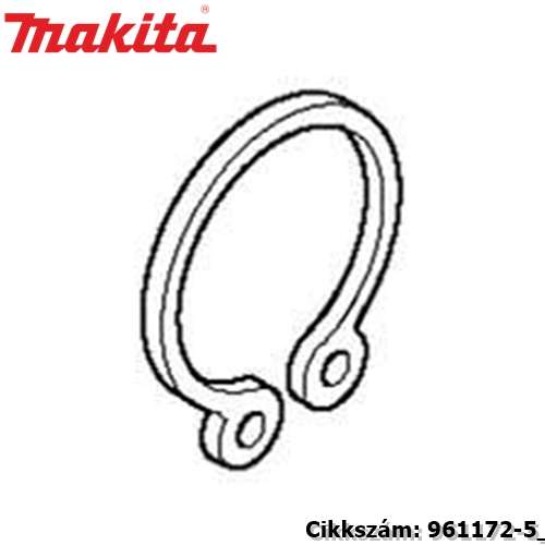 Seeger-gyűrű S-34 MAKITA alkatrész (MK-961172-5) Seeger-gyűrű S-34 MAKITA alkatrész (MK-961172-5)