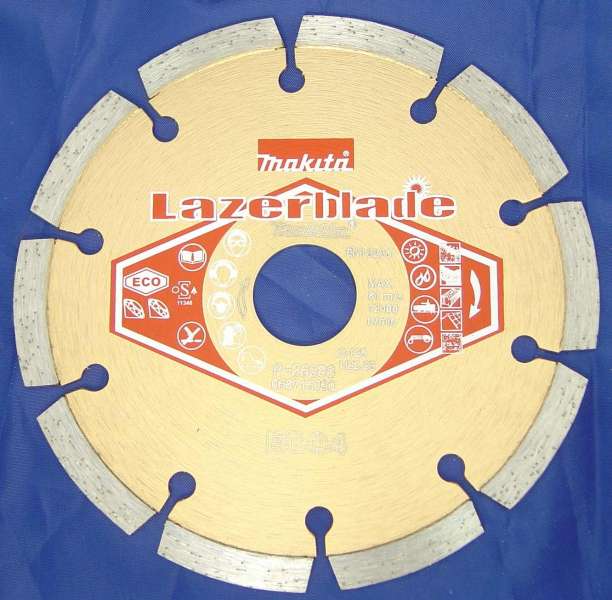 Szegmentált tárcsa lézerhegesztett standard 125 mm LB4 MAKITA (MK-P-26288)