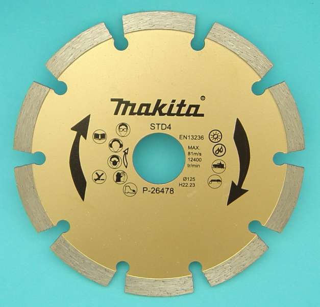 Tárcsa arany 125 mm SB4 H22.23 MAKITA (MK-P-26478) Tárcsa arany 125 mm SB4 H22.23 MAKITA (MK-P-26478)