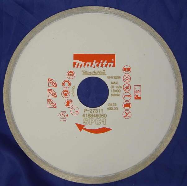 Vágótárcsa 125mm MAKITA (MK-P-27311) Vágótárcsa 125mm MAKITA (MK-P-27311)