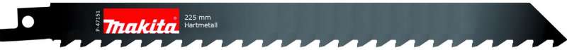 Orrfűrészlap speciális L225 mm Z3 MAKITA (MK-P-47151) Orrfűrészlap speciális L225 mm Z3 MAKITA (MK-P-47151)