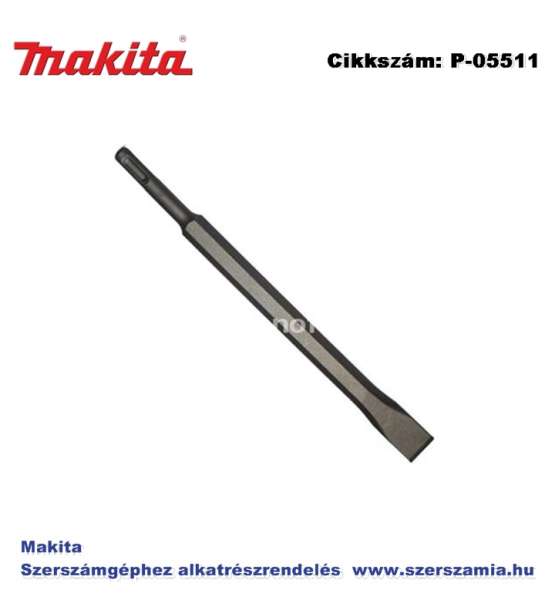 Vésőszár lapos hengeres SDS-Plus 250/20 mm T2 MAKITA (MK-P-05511)