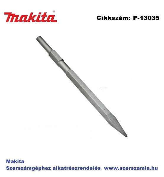 Vésőszár hegyes 17 x 280 mm T2 MAKITA (MK-P-13035) Vésőszár hegyes 17 x 280 mm T2 MAKITA (MK-P-13035)