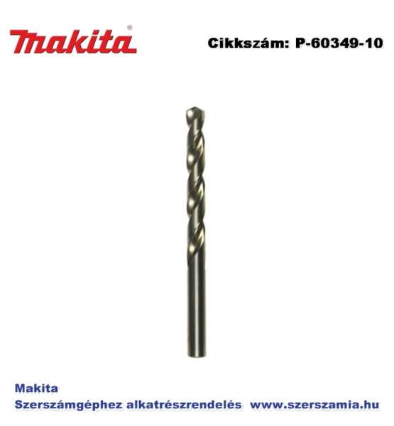 Fémfúró HSS-G 6,75 x 101 mm T2 MAKITA 10db/csomag (MK-P-60349-10)