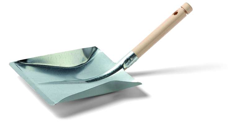 Szemeteslapát, fém, horganyzott Scoop Metal 22,5x22cm Szemeteslapát, fém, horganyzott Scoop Metal 22,5x22cm