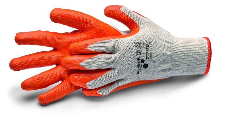 Kesztyű latex bevonattal, sima, CAT2 - 1121 Workstar Rubber XL/10.5 Kesztyű latex bevonattal, sima, CAT2 - 1121 Workstar Rubber XL/10.5