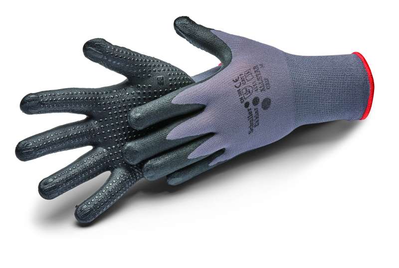 Kesztyű nitril bevonattal, pettyes felület, CAT2 - 4121 Allstar Grip M/8 Kesztyű nitril bevonattal, pettyes felület, CAT2 - 4121 Allstar Grip M/8