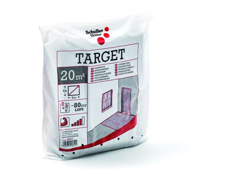 Takarófólia, újrahasznosított LDPE Target S80 4x5m Takarófólia, újrahasznosított LDPE Target S80 4x5m
